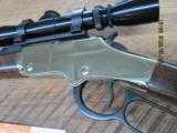 HENRY GOLDEN BOY 22 MAGNUM LEVER RIFLE SIGHTED IN ONLY W/ LEUPOLD 2X7X28 SCOPE.99% PLUS - 4 of 13