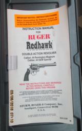 RUGER REDHAWK 44 MAG. / 44 SPL. SATIN STAINLESS REVOLVER 7 1/2