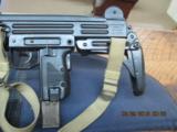 UZI MODEL A IMI ISREAL IMPORTED BY ACTION ARMS 9MM, EARLY 1980'S WITH ZIPPERED CASE - 2 of 6