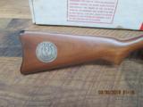 RUGER 25TH ANNIVERSARY (MFG.1984 ONLY) 44 MAGNUM CARBINE,NEW IN BOX WITH ALL PAPERWORK.RARE RUGER COLLECTIBLE. - 2 of 14