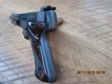 HIGH-STANDARD 1ST MODEL (MFG.1953) SUPERMATIC 22 L.R. TARGET PISTOL 93% OVERALL ORIGINAL CONDITION. - 5 of 12