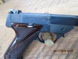 HIGH-STANDARD 1ST MODEL (MFG.1953) SUPERMATIC 22 L.R. TARGET PISTOL 93% OVERALL ORIGINAL CONDITION. - 10 of 12