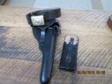 GERMAN WWII REPORUCTION BELT, HOLSTER AND MAG HOLDER FOR LUGER - 1 of 1