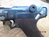 LUGER LP08 1918 DWM ARTILLERY 9MM LUGER,FULL PROFESSIONAL RESTORATION,ALL MATCHING NUMBERS! - 3 of 14
