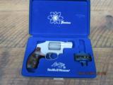 SMITH & WESSONMODEL 342 TITANIUM 38 SPL. + P AIRLITE TI REVOLVER CASED AND ORIG,BOX 99% OVERALL. - 1 of 13