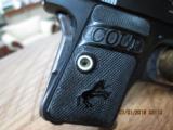 COLT 1908 BABY HAMMERLESS .25 ACP (MFG.1921) UNFIRED 99.5% AS NEW. - 8 of 11