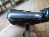 COLT 1908 BABY HAMMERLESS .25 ACP (MFG.1921) UNFIRED 99.5% AS NEW. - 10 of 11