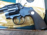 COLT OFFICAL POLICE (MFG. 1968) 38SPL. 4" BBL.REVOLVER W/ NON MATCHING BOX. - 2 of 14