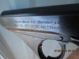 MAUSER NAZI HSc POLICE PISTOL 7.65MM EAGLE F MARKED 95% ALL ORIGINAL AND RARE. - 12 of 17