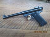 RUGER MARK II TARGET (MFG. 1985) 22 L.R. 99% PLUS AS NEW CONDITION. - 1 of 11