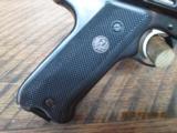 RUGER MARK II TARGET (MFG. 1985) 22 L.R. 99% PLUS AS NEW CONDITION. - 5 of 11