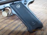 RUGER MARK II TARGET (MFG. 1985) 22 L.R. 99% PLUS AS NEW CONDITION. - 2 of 11
