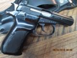 CZ 82 SEMI-AUTO POLICE 9X18 MAKAROV PISTOL DOUBLE ACTION. 90% OVERALL WITH POLICE HOLSTER RIG. - 6 of 11