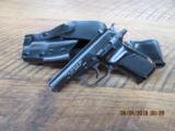 CZ 82 SEMI-AUTO POLICE 9X18 MAKAROV PISTOL DOUBLE ACTION. 90% OVERALL WITH POLICE HOLSTER RIG. - 1 of 11