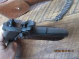 COLT 1911A1 (MFG. 1942) 45 ACP PISTOL ALL CORRECT PARTS AND 99% OEIGINAL PARKERISING W/ 1942 HOLSTER - 4 of 12