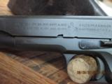 COLT 1911A1 U.S.ARMY (1942 PRODUCTION) 45 ACP ALL CORRECT WITH ARMY HOLSTER. 95% PLUS - 3 of 13
