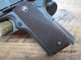 COLT 1911A1 U.S.ARMY (1942 PRODUCTION) 45 ACP ALL CORRECT WITH ARMY HOLSTER. 95% PLUS - 2 of 13