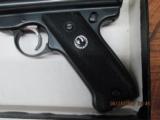 RUGER STANDARD RST-4 PISTOL 22 L.R. (MFG. 1972) ALL IN ORIGINAL BOX WITH PAPERWORK 99% OVERALL. - 2 of 11