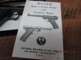RUGER STANDARD RST-4 PISTOL 22 L.R. (MFG. 1972) ALL IN ORIGINAL BOX WITH PAPERWORK 99% OVERALL. - 10 of 11