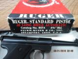 RUGER STANDARD RST-4 PISTOL 22 L.R. (MFG. 1972) ALL IN ORIGINAL BOX WITH PAPERWORK 99% OVERALL. - 9 of 11