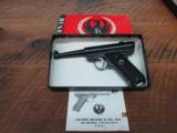 RUGER STANDARD RST-4 PISTOL 22 L.R. (MFG. 1972) ALL IN ORIGINAL BOX WITH PAPERWORK 99% OVERALL. - 1 of 11