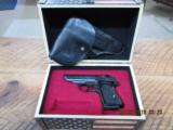 WALTHER PPK NAZI POLICE EAGLE/C FRAME EAGLE/N SLIDE ALL MATCHING 90% RARE WITH HOLSTER - 1 of 17