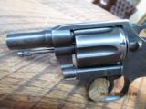COLT DETECTIVE SPECIAL 38 S&W CAL,ROYAL HONG KONG POLICE REVOLVER 85% OVERALL - 3 of 9