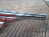 SMITH & WESSON MODEL 29-3 (MFG. EARLY 1980'S) 44 MAGNUM CAL. 8 3/8" NICKEL REVOLVER 99% CONDITION. - 10 of 11