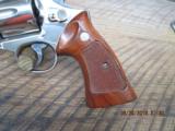 SMITH & WESSON MODEL 29-3 (MFG. EARLY 1980'S) 44 MAGNUM CAL. 8 3/8" NICKEL REVOLVER 99% CONDITION. - 2 of 11