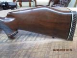 WEATHERBY LEFT HAND MARK V (MFG. W.GERMANY IN 1968) 240 W.M. WITH REDFIELD SCOPE LIKE NEW ORIGINAL CONDITION. - 8 of 16
