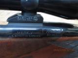 WEATHERBY LEFT HAND MARK V (MFG. W.GERMANY IN 1968) 240 W.M. WITH REDFIELD SCOPE LIKE NEW ORIGINAL CONDITION. - 5 of 16