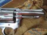 SMITH & WESSON HAND EJECTOR NICKEL MODEL 30 (MFG. 1958) 32 S&W LONG CAL.LIKE NEW IN ORIGINAL BOX. - 7 of 9