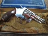SMITH & WESSON HAND EJECTOR NICKEL MODEL 30 (MFG. 1958) 32 S&W LONG CAL.LIKE NEW IN ORIGINAL BOX. - 5 of 9
