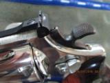 SMITH & WESSON MODEL 27-2 NICKEL 357 MAGNUM REVOLVER (MFG. 1979) PINNED AND RECESSED ALL 99.5% ORIGINAL CONDITION.NON ORIG.BOX - 5 of 15