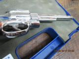 SMITH & WESSON MODEL 27-2 NICKEL 357 MAGNUM REVOLVER (MFG. 1979) PINNED AND RECESSED ALL 99.5% ORIGINAL CONDITION.NON ORIG.BOX - 13 of 15