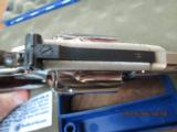 SMITH & WESSON MODEL 27-2 NICKEL 357 MAGNUM REVOLVER (MFG. 1979) PINNED AND RECESSED ALL 99.5% ORIGINAL CONDITION.NON ORIG.BOX - 10 of 15