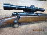 WINCHESTER MOD. 70 "ALASKAN" 375 H&H BOLT RIFLE MADE 1960 ALL 98% CONDITION. - 3 of 16