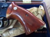 SMITH & WESSON 25-3 125TH ANNIVERSARY ( 1852-1977) EDITION 45 COLT REVOLVER S/N S&W 43XX .NEW IN FACTORY WOOD PRESENTATION CASE WITH S& W BOOK & COIN! - 9 of 20