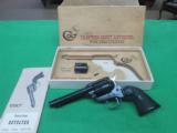 COLT FRONTIER SCOUT .22/.22MAGNUM FACTORY BOX WITH PAPERWORK (1967) 100% - 1 of 9