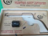 COLT FRONTIER SCOUT .22/.22MAGNUM FACTORY BOX WITH PAPERWORK (1967) 100% - 6 of 9