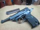 WALTHER P-38 POST WAR MANUFACTURE DATE 9/63 SEMI AUTO 9MM
- 1 of 5