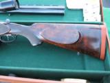 PETER MARHOLDT O/U DOUBLE RIFLE/SHOTGUN MATCHING COMBO SET.30-06 / 12GA. CLAW MOUNT SCOPE ALL 98% ORIGINAL CONDITION - 18 of 22