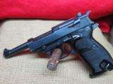 GERMAN NAZI MILITARY 1944 WALTHER WWII P-38 9MM SEMI AUTO
- 1 of 7