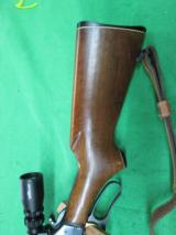 MARLIN 336
30-30 JM STAMPED WITH LEATHER SLING AND BURRIS SCOPE
- 6 of 10