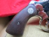 COLT OFFICAL POLICE 38 SPECIAL CHROME1940'S MFG- 2 of 8