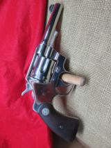 COLT OFFICAL POLICE 38 SPECIAL CHROME1940'S MFG- 1 of 8