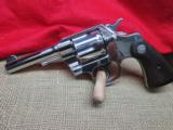 COLT OFFICAL POLICE 38 SPECIAL CHROME1940'S MFG- 5 of 8