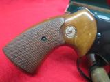 COLT PYTHON 4" BLUE ALL ORIGINAL CIRCA 1968 WITH BOX AND PAPERS - 7 of 16