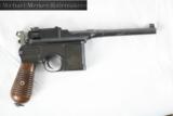 MAUSER BROOMHANDLE LATE MODEL 1930 COMMERCIAL -7.63 MAUSER CAL. - 4 of 13
