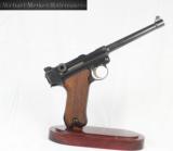 LUGER NAVY 1917 DWM 9MM LUGER 96% PLUS OVERALL ORIGINAL AND MATCHING. - 1 of 9